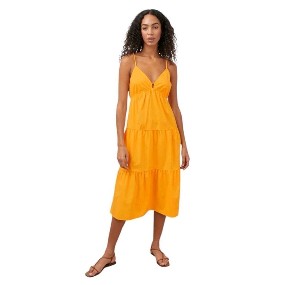 NWT Rails Avril Midi Dress in Marigold